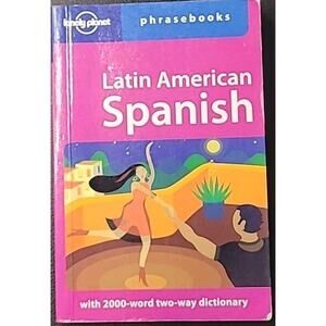 Lonely Planet Latin American Spanish Phrasebook PB ISBN 1740591704 VG